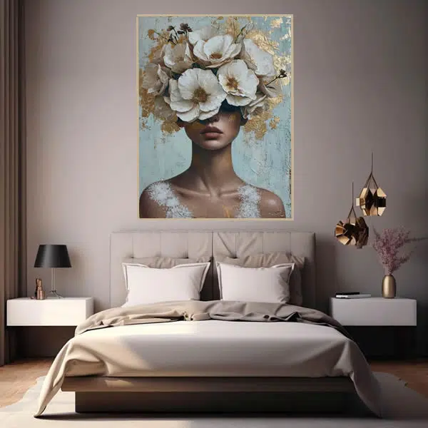 W417 - Rosto em Flor - Imagem 4