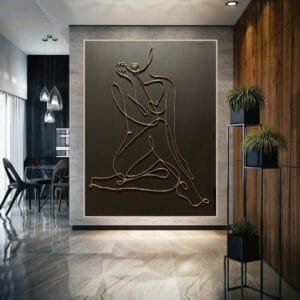 OFERTA RELÂMPAGO - 70%OFF - Essência Feminina - 90X121