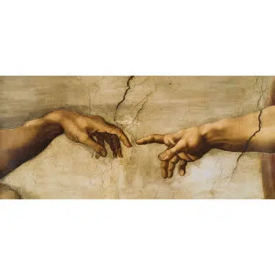 OFERTA RELÂMPAGO - 70%OFF - Criação do Homem - 86x183cm - Imagem 5
