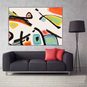 OFERTA RELÂMPAGO - 70%OFF - Cores em Sintonia - 90x126cm