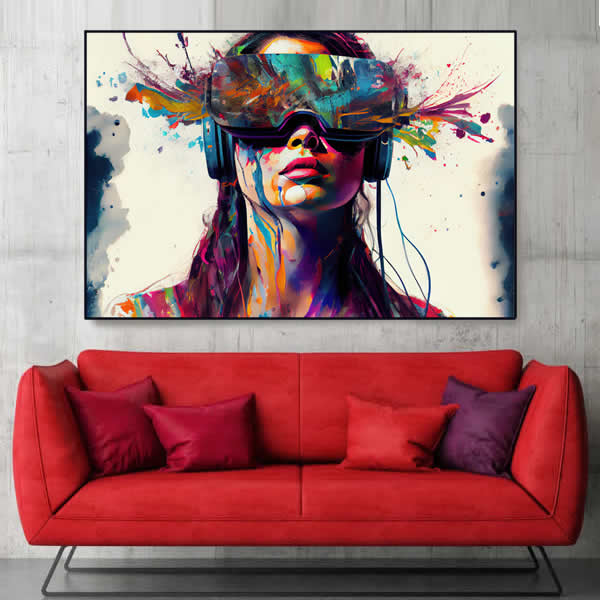 W503 - Mulher Futurista - Imagem 2