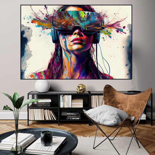 W503 - Mulher Futurista - Imagem 3