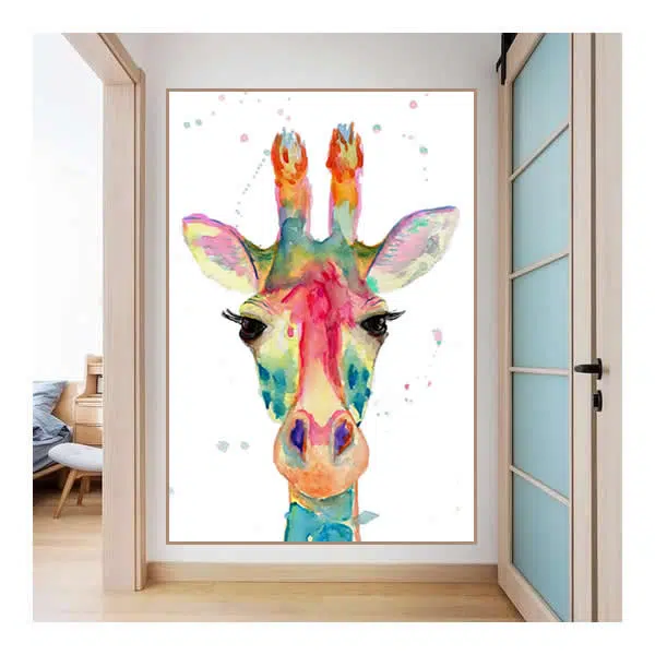 A105 - Girafa Colorida