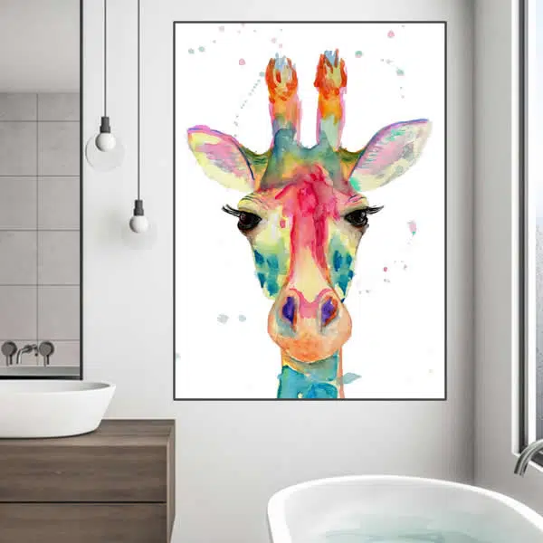 A105 - Girafa Colorida - Imagem 3