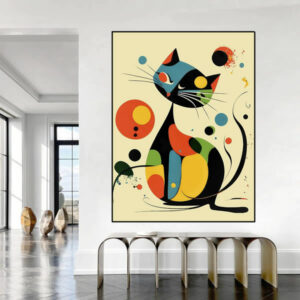 OFERTA RELÂMPAGO - 70%OFF Gato Negro - 100X135