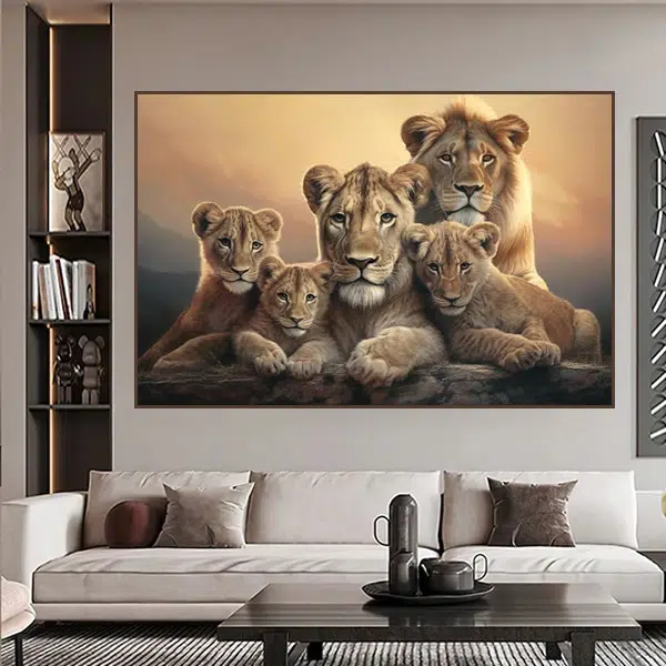 A118 - Família de Leões - Imagem 2