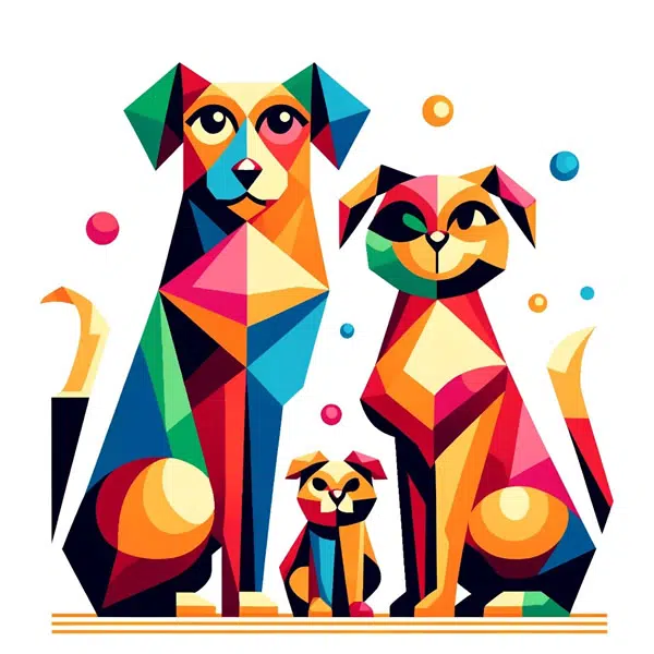 A135 - Família de Cachorros - Imagem 4