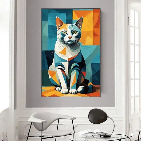 A128 - Gato Modernista - Imagem 4