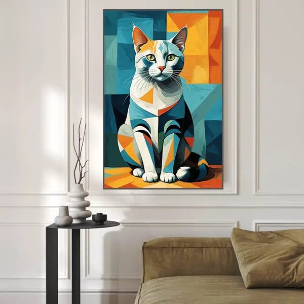 A128 - Gato Modernista - Imagem 3