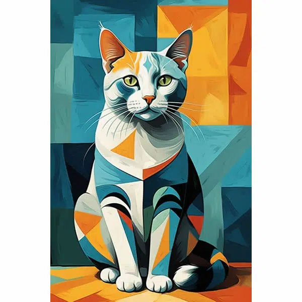 A128 - Gato Modernista - Imagem 5