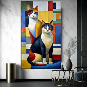 A314 - Gatos Cubistas